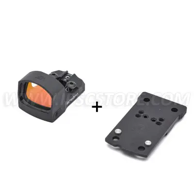 COMBO Vector Optics SCRDM43 FrenzyS 1x17x24 MOS Multi Reticle Red Dot Sight  Red Dot Mount for CZ