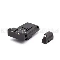 LPA SPR98BE30 Adjustable Sight Set for BERETTA 92 96 98 M9 with White Dots