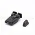 LPA SPR98BE30 Adjustable Sight Set for BERETTA 92 96 98 M9 with White Dots
