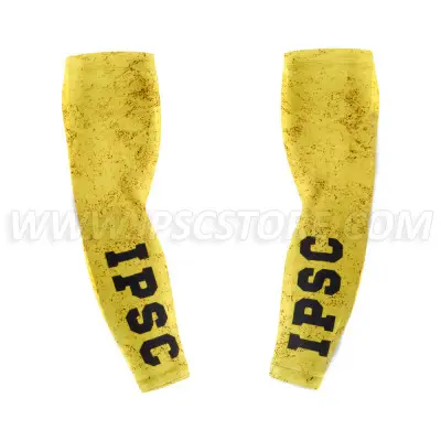 DED IPSC Yellow Competition Arm Sleeves