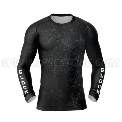 DED GLOCK Competition Long Sleeve Compression Tshirt Dark