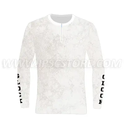 DED GLOCK Competition Long Sleeve Tshirt White