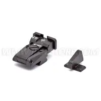LPA SPR62BN07 Adjustable Sight Set for Browning HP Vig HP MKIII HP Pract HP40 SW with dovetail front sight