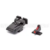 LPA SPR62BN7F Adjustable Sight Set for Browning HP Vig HP MKIII HP Pract HP40 SW with dovetail front sight