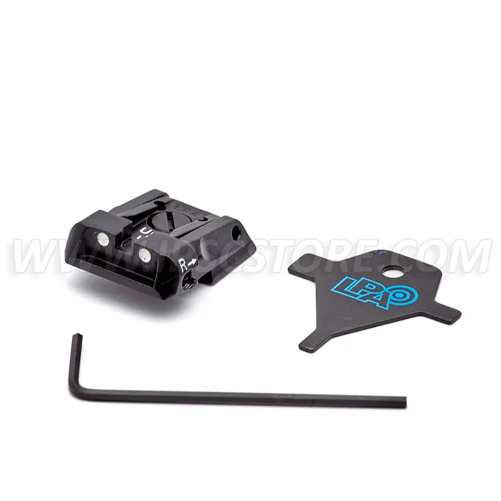 LPA MPS2TA30 Rear Sight for Tanfoglio Force Compact EAA Witness Jericho