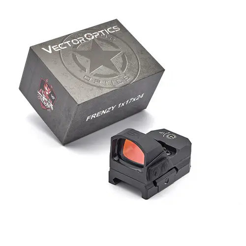 Visor de punto rojo Frenzy 1x17x24 para pistolas de Vector Optics