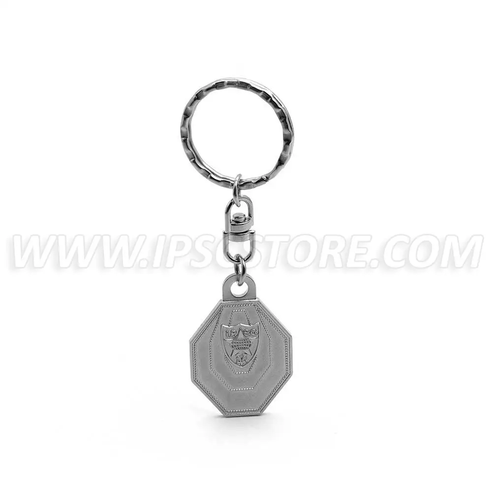 IPSC Target Key Chain