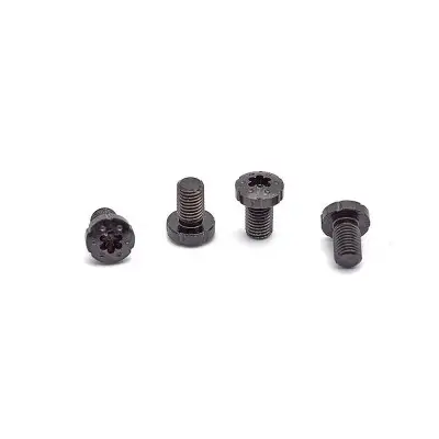 1911 Grip Screws - Black Oxide Steel, T15 Torx Head (Wrench Included) By Stieg Machine