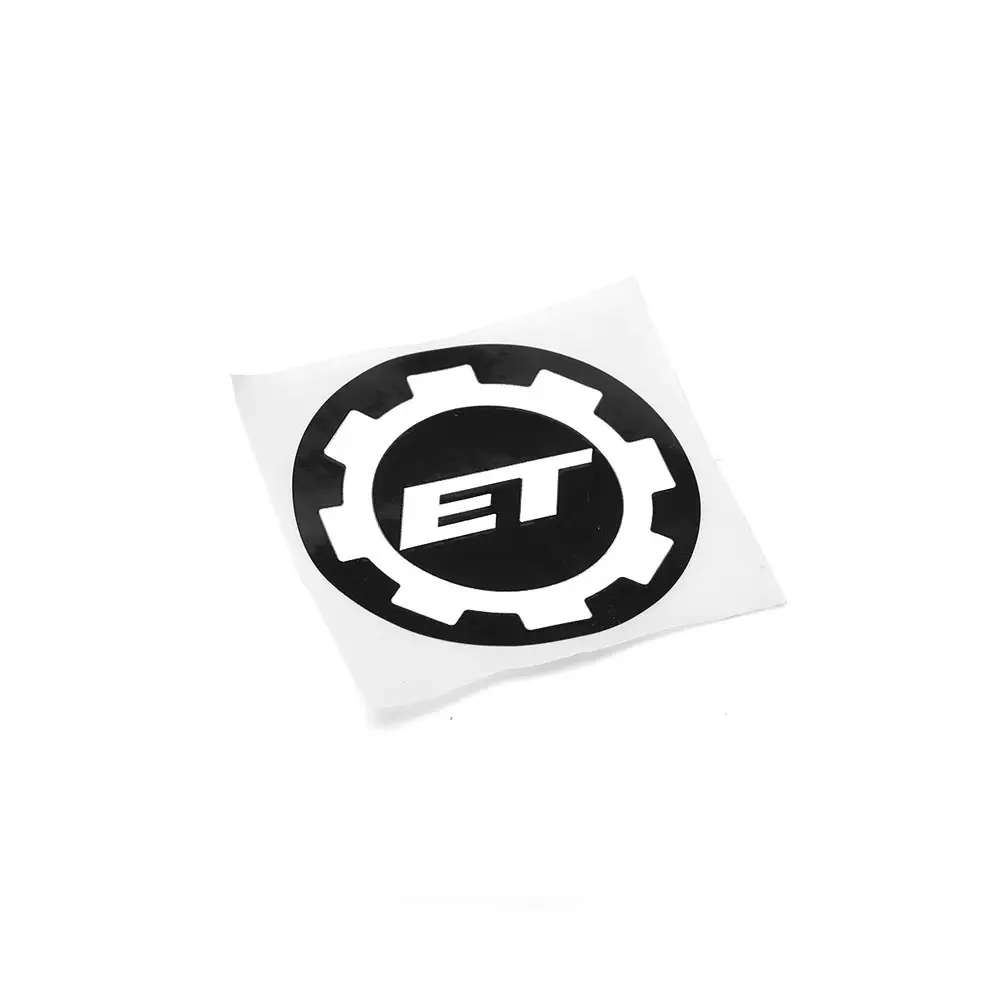 Techment Logo Sticker Eemann Tech Gear Logo Sticker – 40mm Black Vinyl