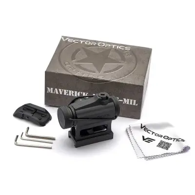 Maverick 1x22 S-MIL Red Dot Sight by Vector Optics | IPSCStore.com Maverick 1x22 S-MIL Red Dot Sight by Vector Optics | IPSCStore.com