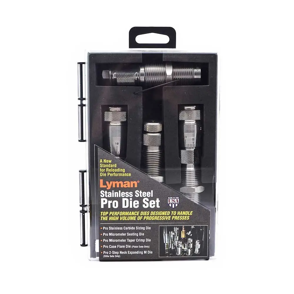 Pack De Matrices Lyman Pro Pour Le Rechargement De Munitions .308 Winchester - Acier Inox, Neuf