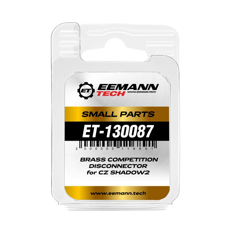 CZ Shadow Brass Competition Disconnector | Eemann Tech | IPSCStore.com